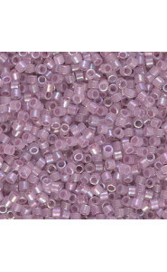 Miyuki delica Beads 11/0 - Sparkling orchid lined opal ab DB-1752